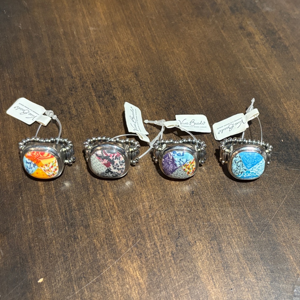 Colorful Square Pendant Necklaces